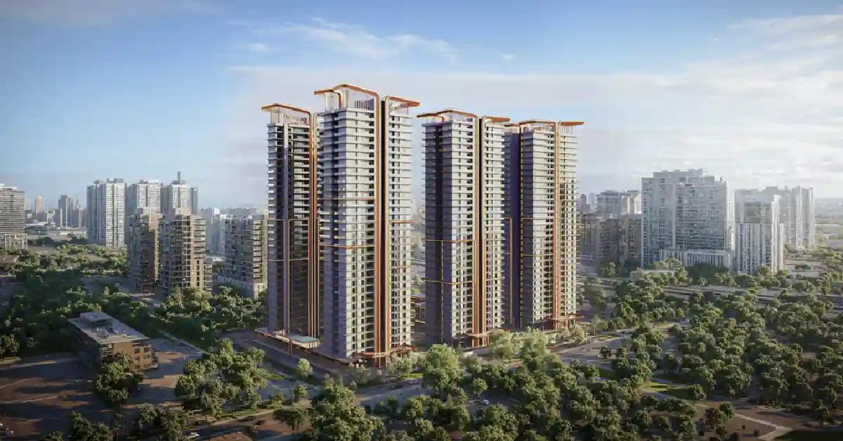 Ashtech Presidential Towers aerial